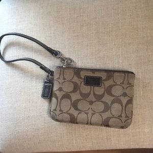 Coach wristlet